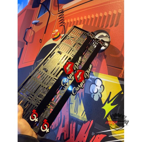 Carpe Diem Özel Tasarım Lüks Pleksi Plakalık